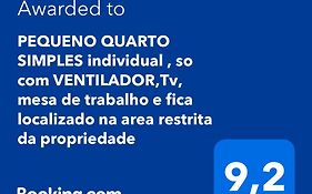 PEQUENO QUARTO individual-PERTO DO CENTRO DE CONVENÇÕES- RECIFE - ventilador,TV,mesa de trabalho